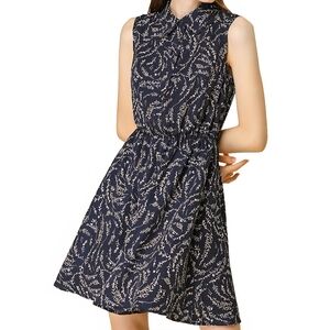 New Allegra K Women's Floral Above the knee Sleeveless Dress Size L
